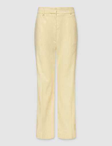 Stretch Linen Cotton Talia Trousers