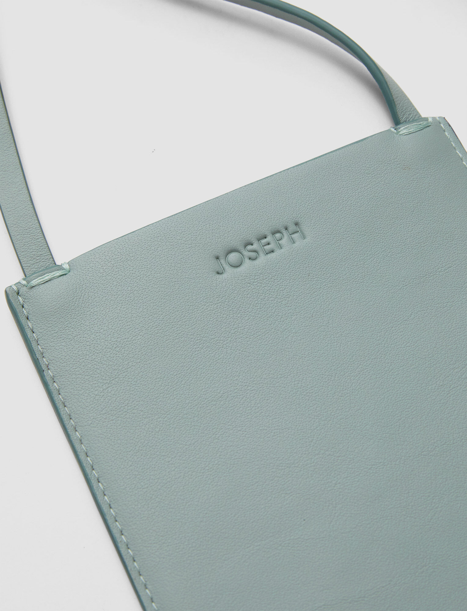 Joseph, Leather Pocket Bag, in Sage