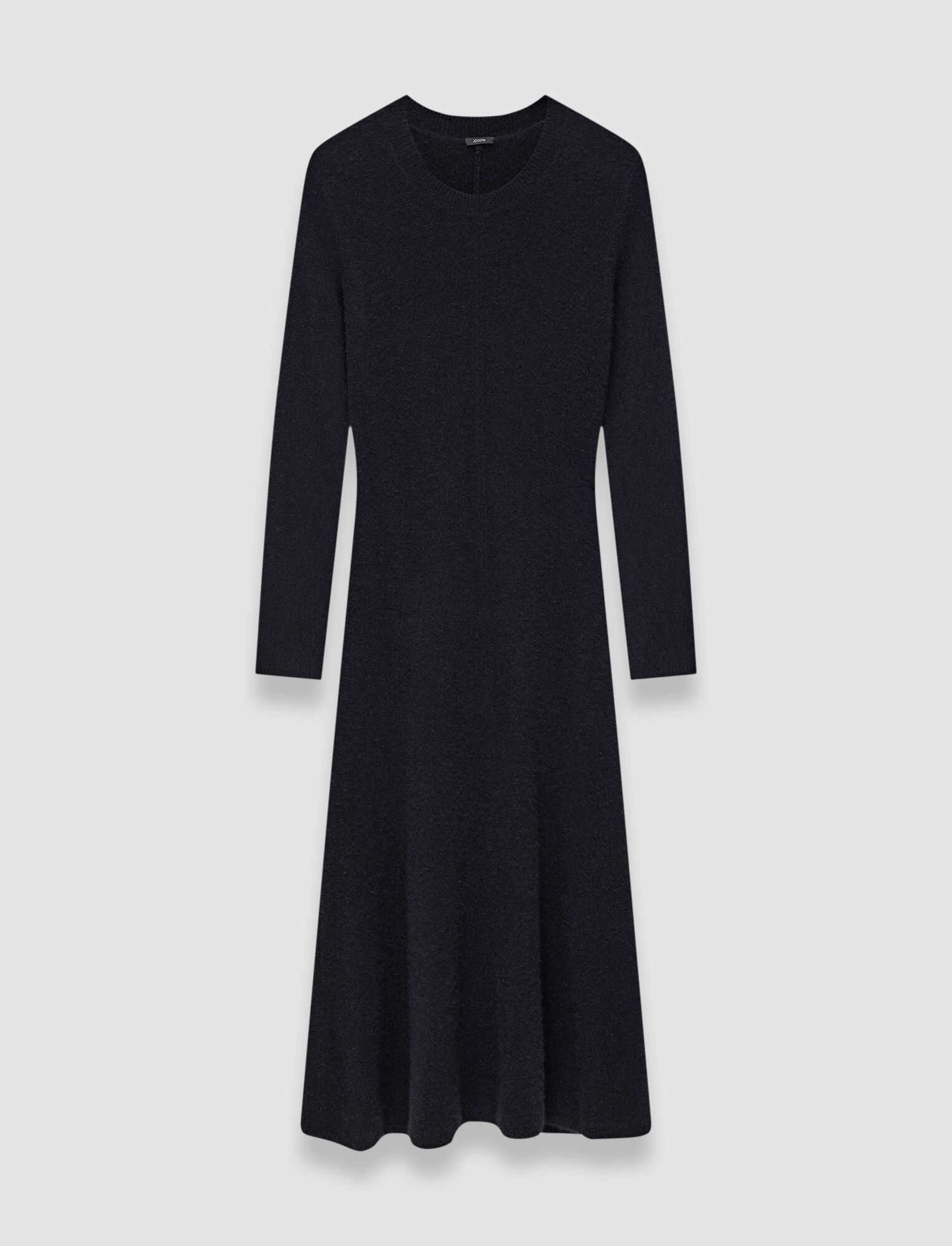 Joseph Brushed Cashmere Dress In Navy