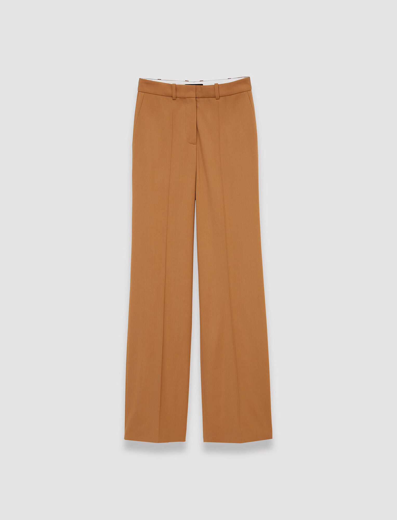 Joseph, Tailoring Wool Stretch Morissey Trousers, in Clay