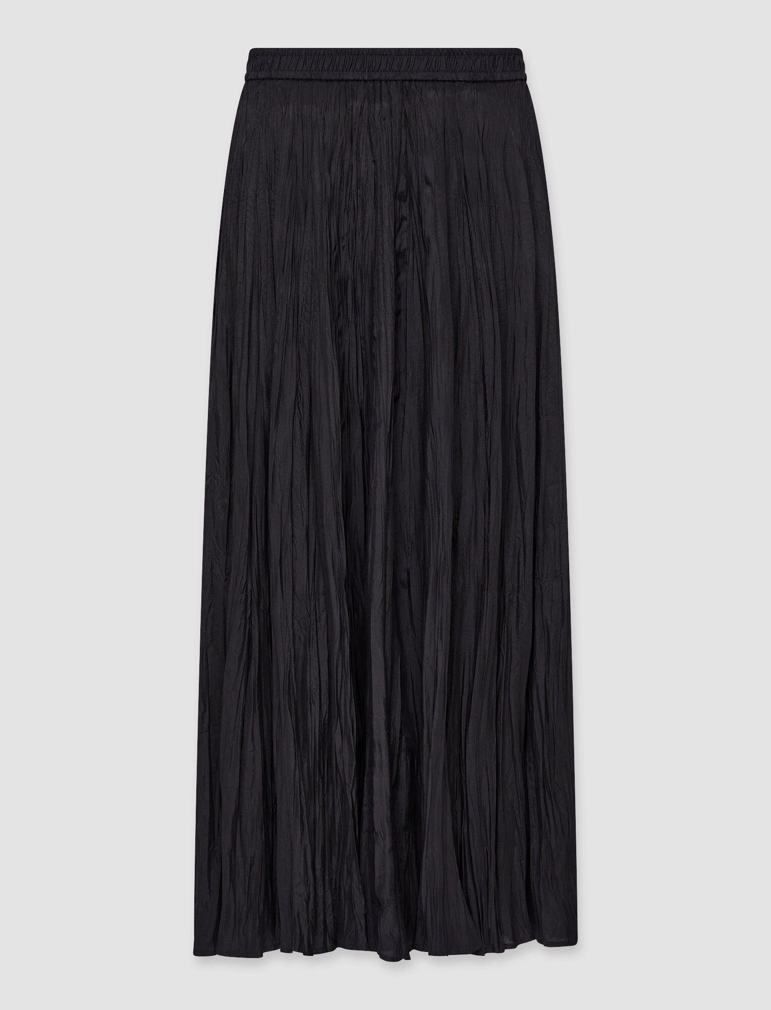 Joseph, Silk Habotai Sully Skirt – Shorter Length, in Black