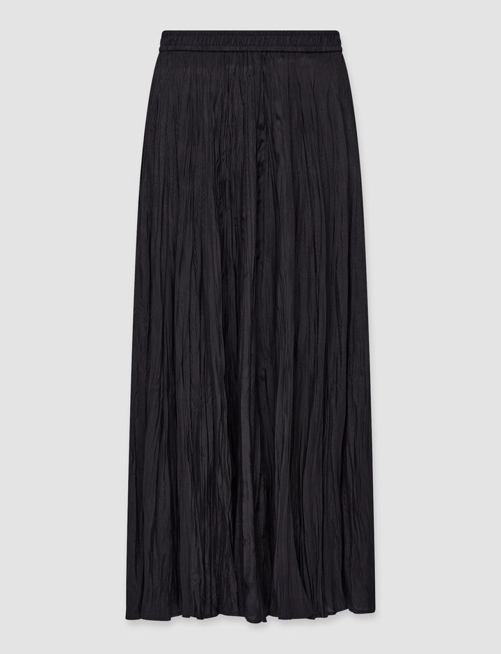 Joseph, Habotai Sully Skirt – Shorter Length   , in Black