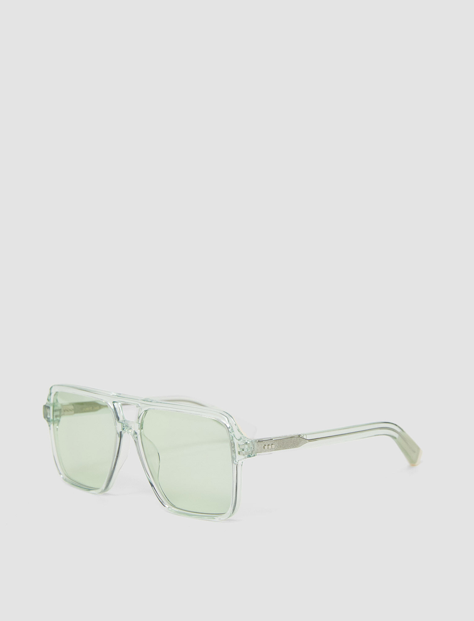 Joseph Aviator Square Sunglasses In Brown | ModeSens