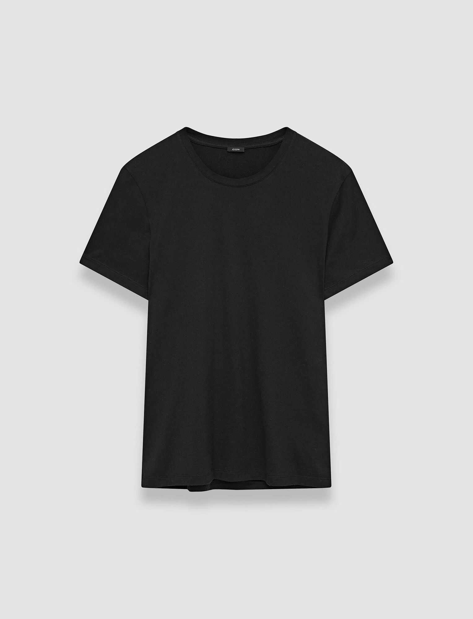 Joseph, Cotton JOSEPH T-Shirt, in Black