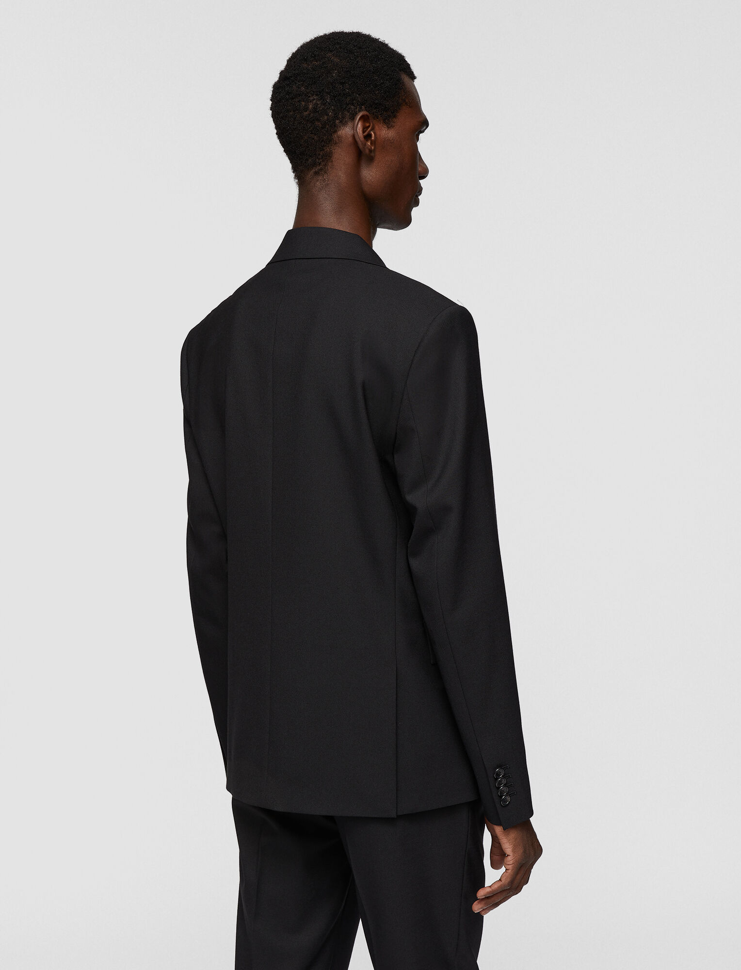 Joseph, Techno Wool Stretch Jacket, in BLACK