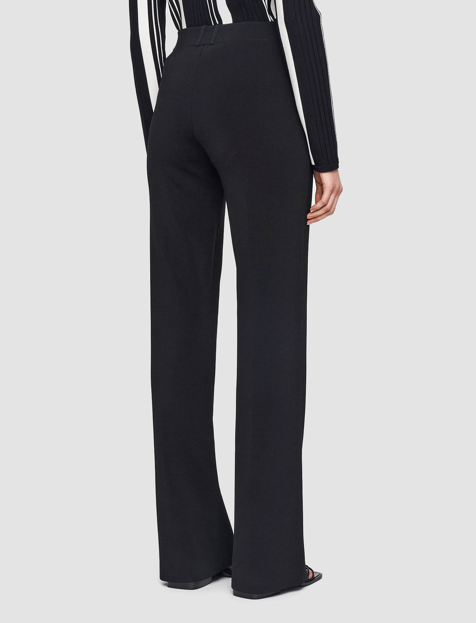Joseph, Milano Knitted Trousers, in Black