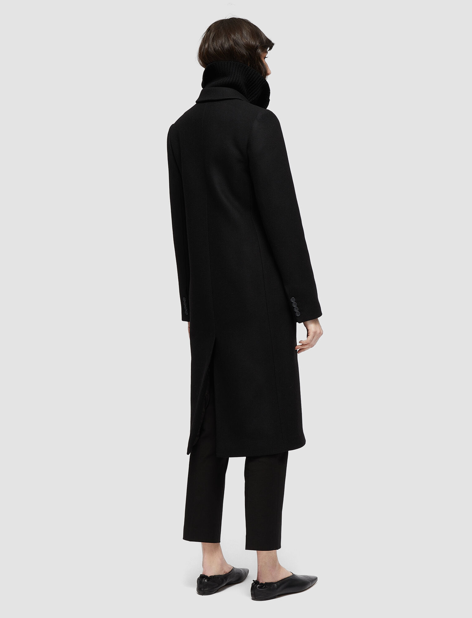 Joseph, Classic Coating Camia Coat, in Black