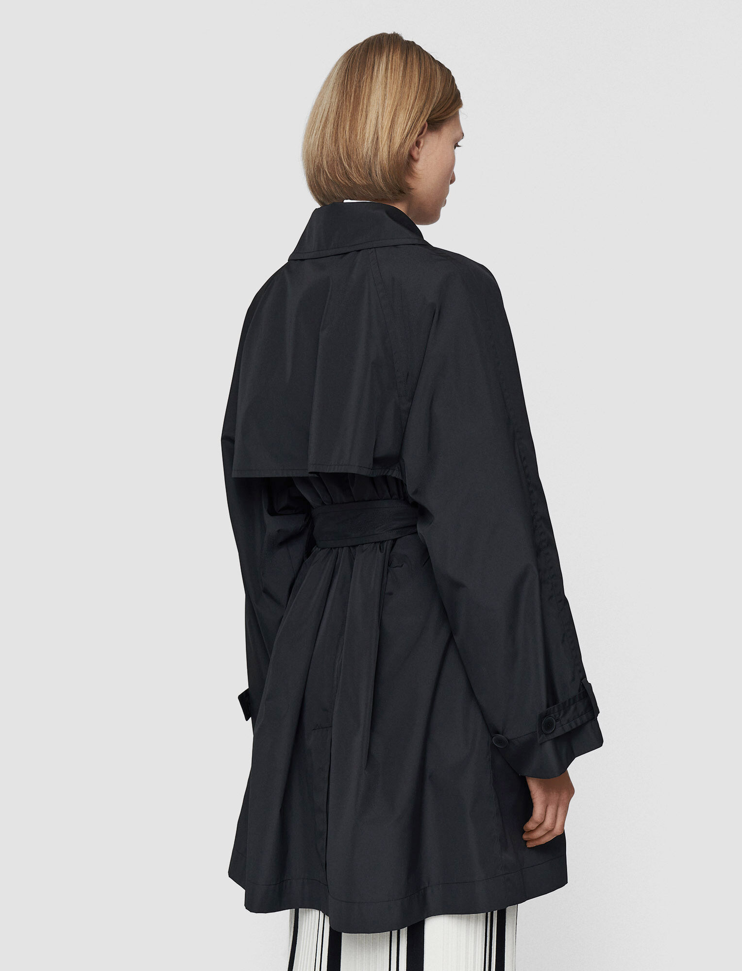 Joseph, Rainwear Cottenham Coat, in Black