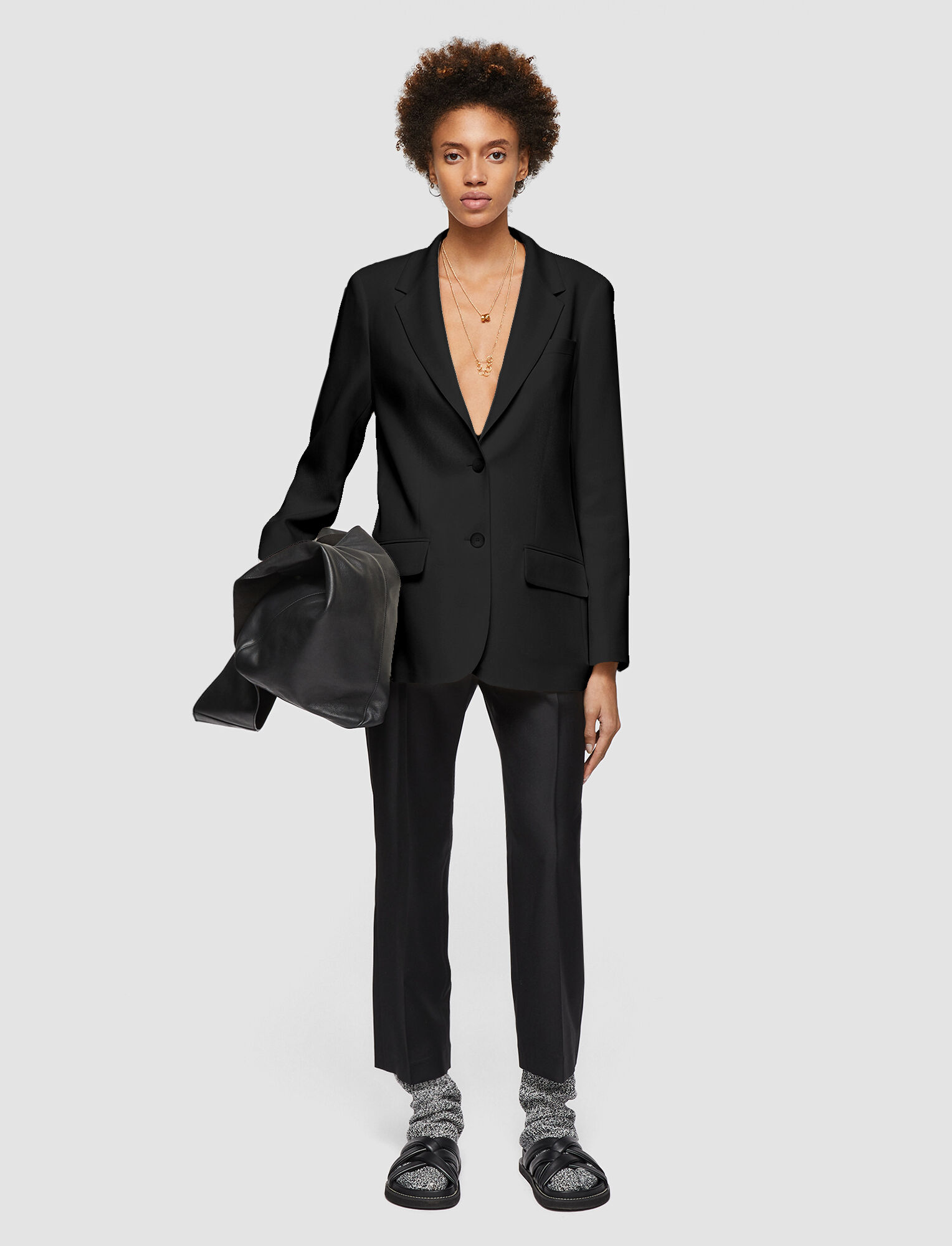 Joseph, Comfort Cady Jackie Tailored Jacket, in Black
