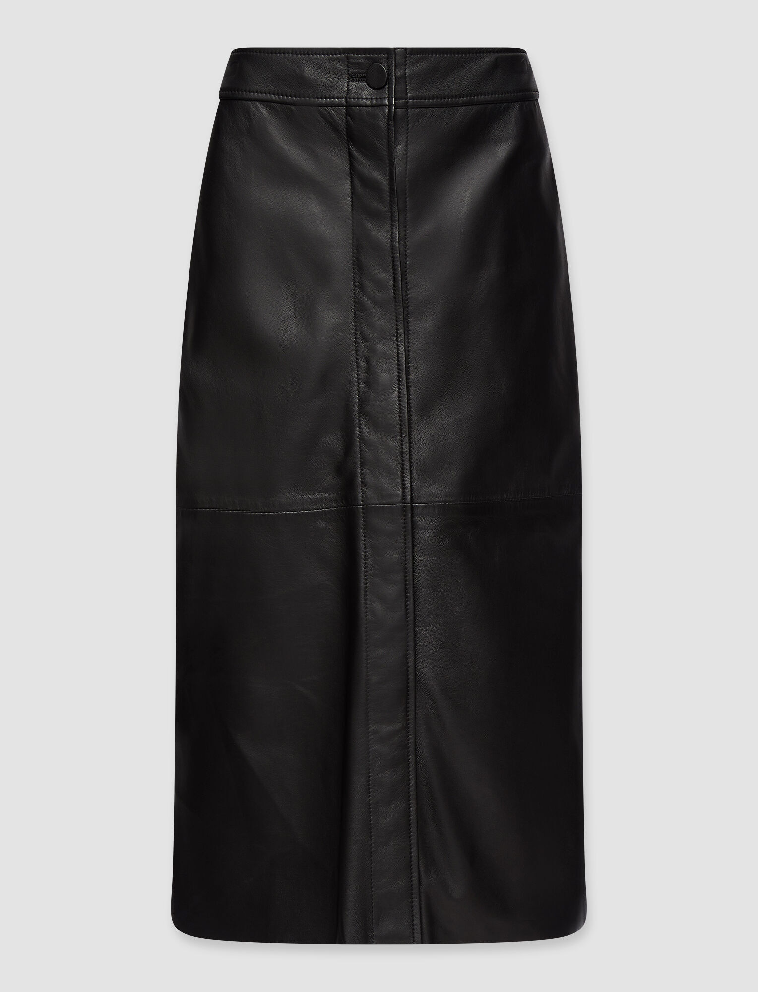 Joseph, Nappa Leather Savana Skirt, in Black