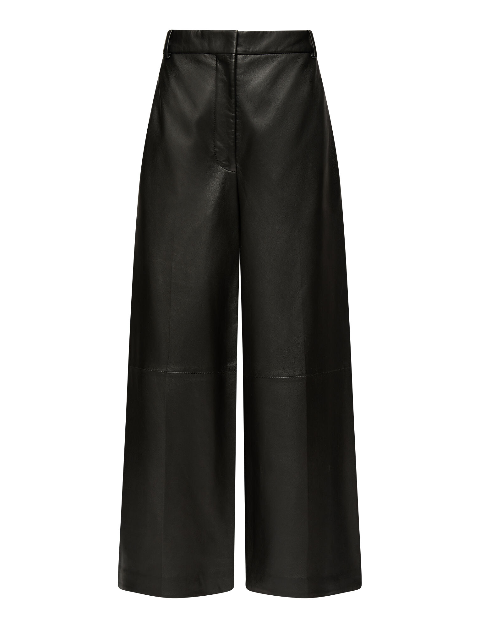 Joseph, Nappa Leather Travis Trousers, in BLACK