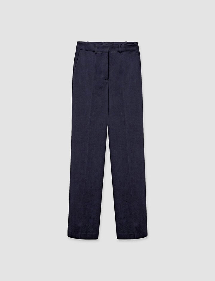 Joseph, Tailoring Wool Stretch Coleman Trousers, in Navy