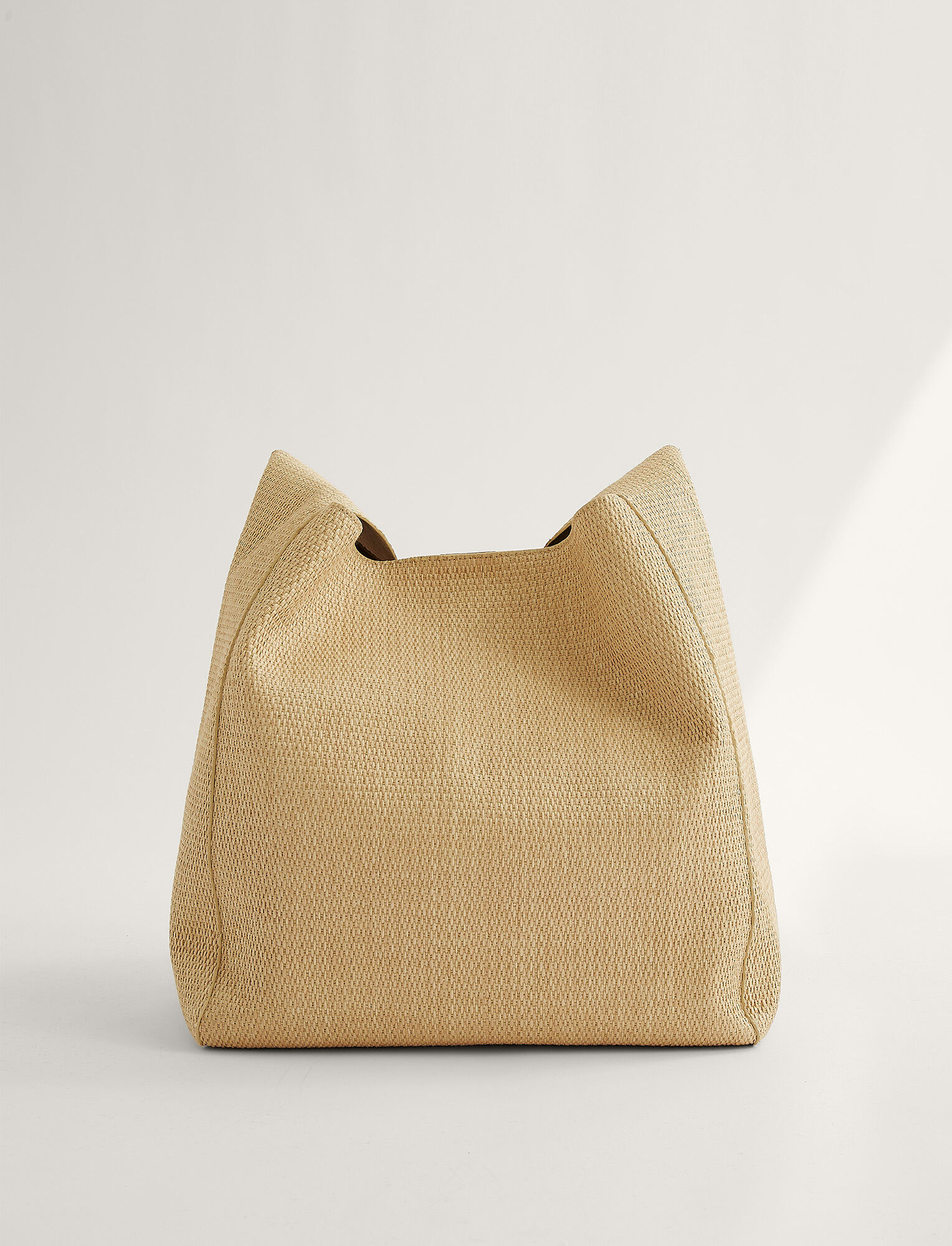 Joseph, Natural Fabric Slouch Bag, in NATURAL