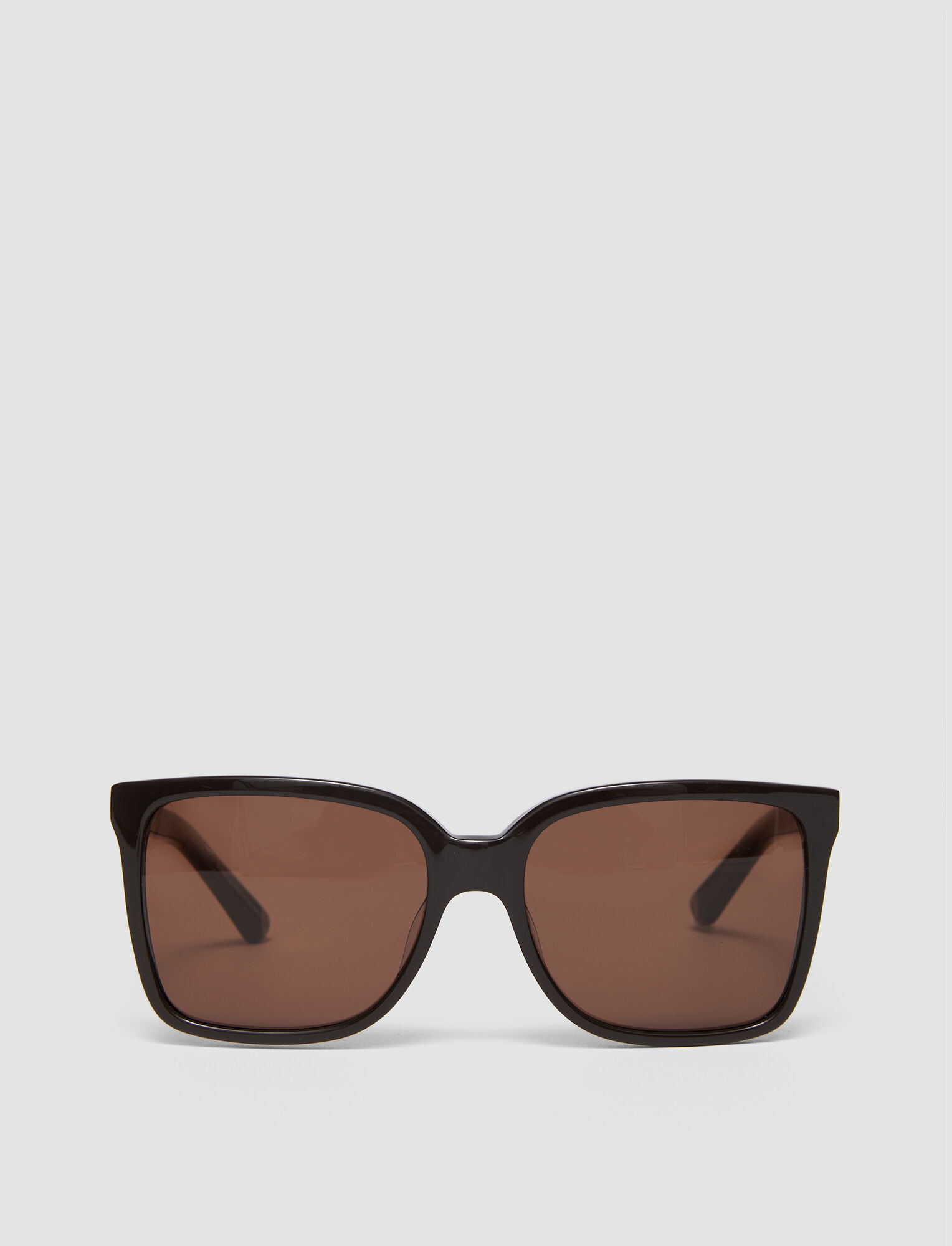 Joseph Oversized Square Frame Sunglasses In Brown