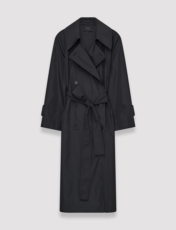 Joseph, Rainwear Chatsworth Coat, in Black