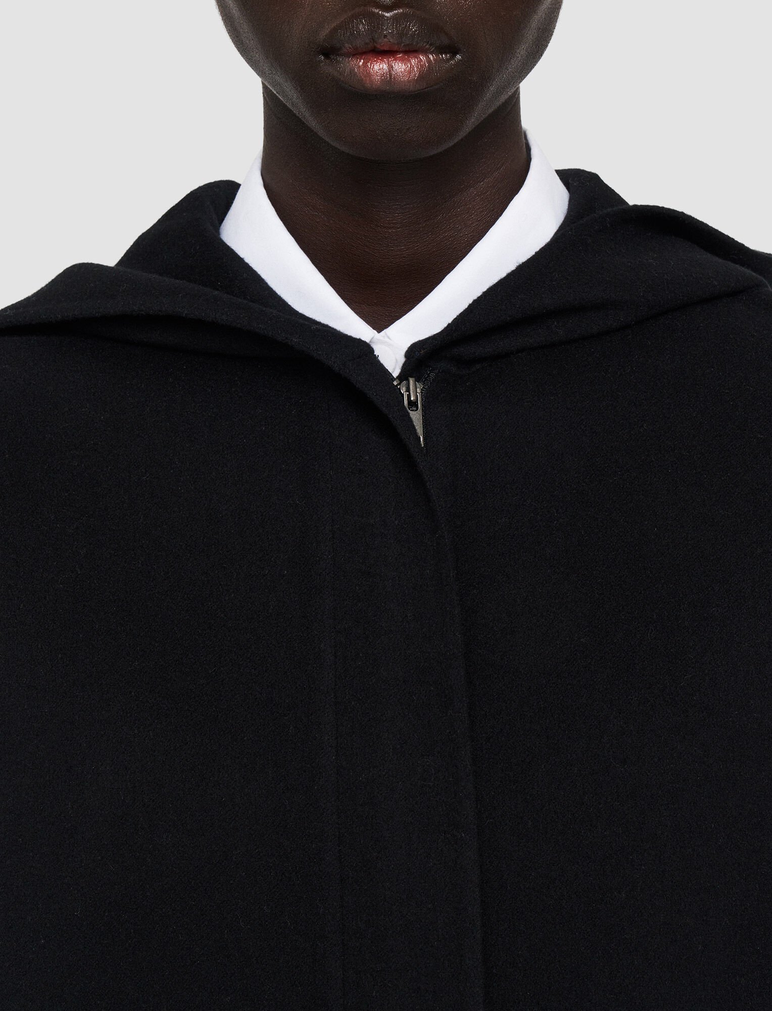 Joseph, Light Double Face Simone Jacket, in Black