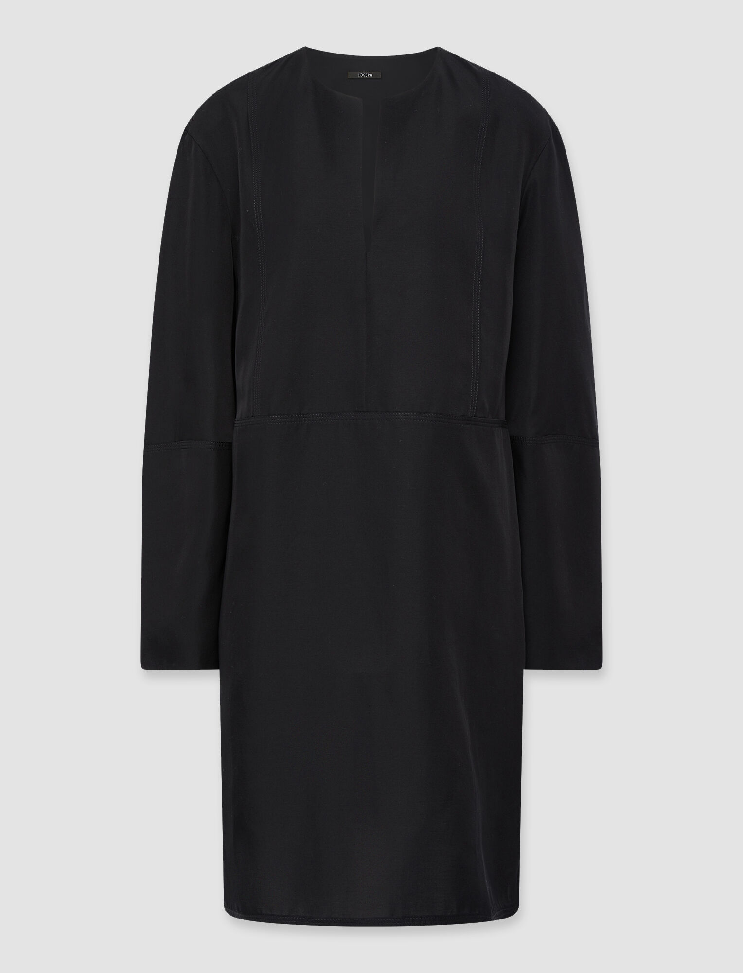 Joseph, Soft Cotton Silk Dasia Dress, in Black