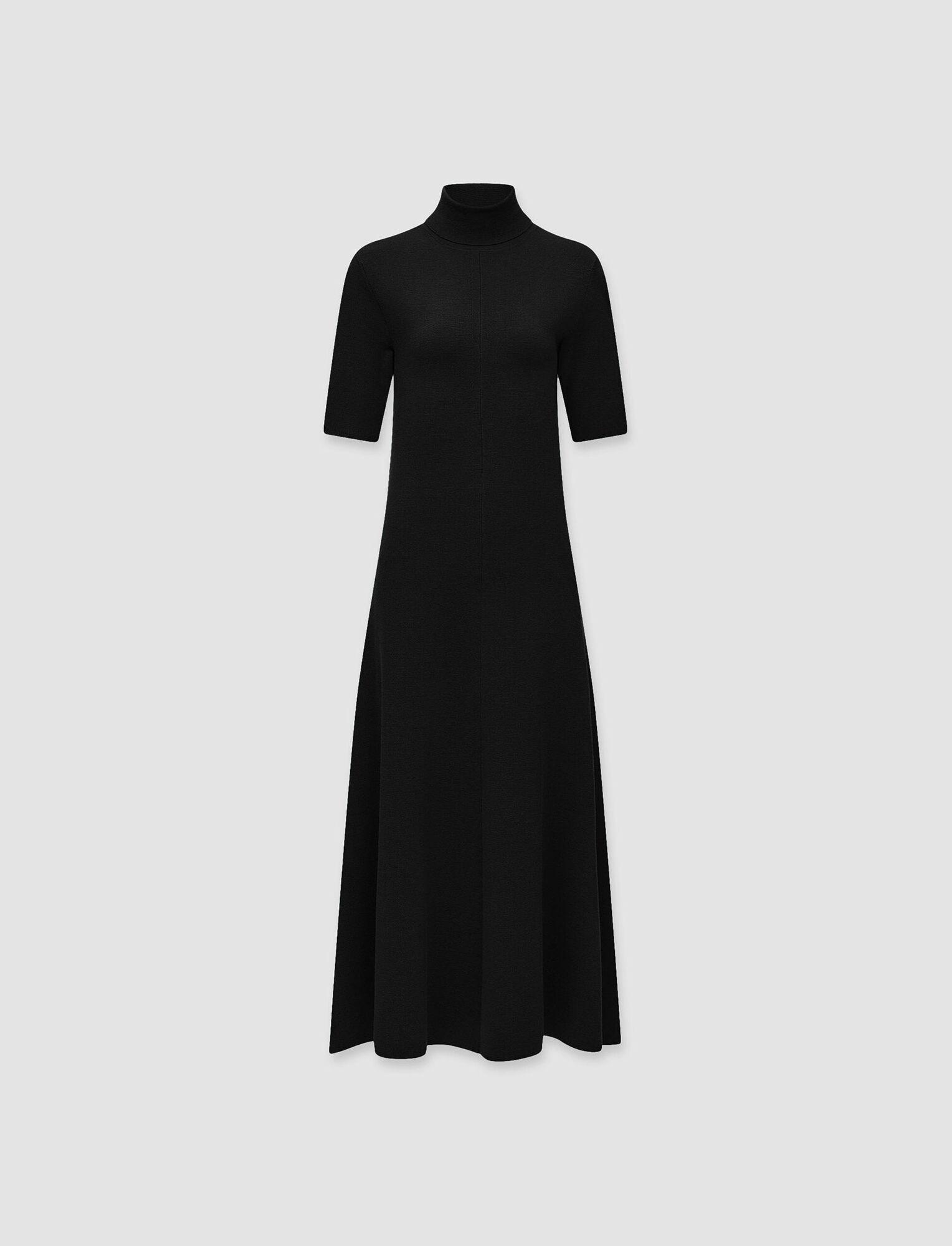 Joseph, Silk Stretch Dress, in Black