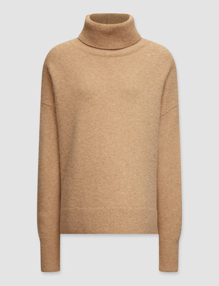 Joseph, High Nk-Brushed Cashmere, in 