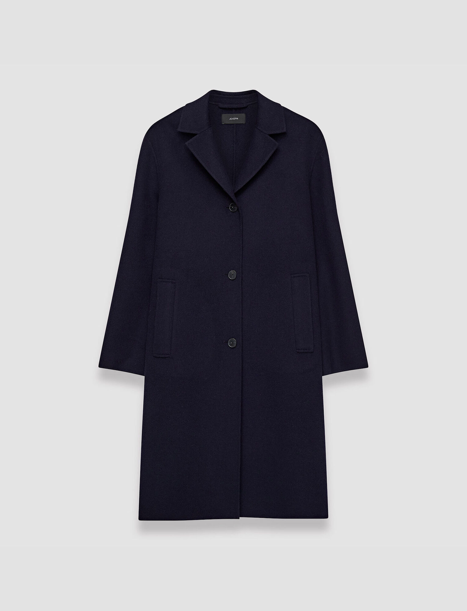 Joseph, Double Face Cashmere Caia Coat, in Navy