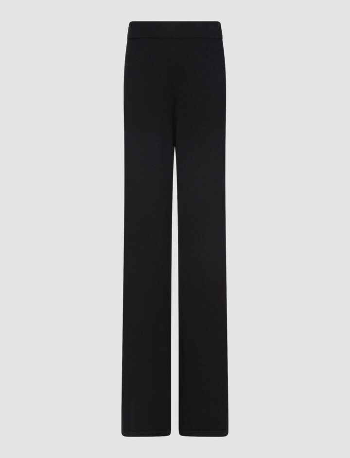 Joseph, Pants-Cosy Wool Cashmere, in Black