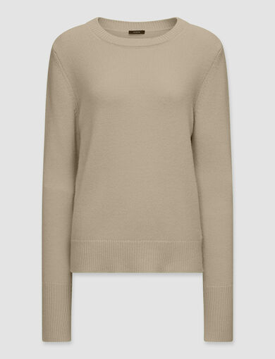 Pull col rond en pur cachemire