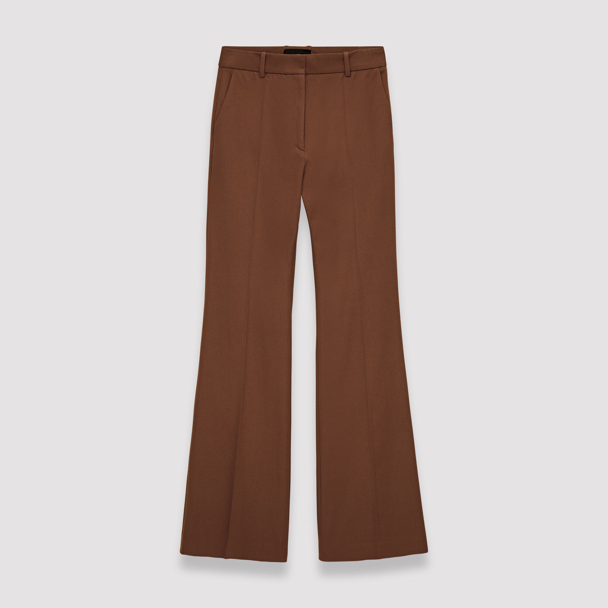 Joseph Gabardine Tafira Trousers In Brown
