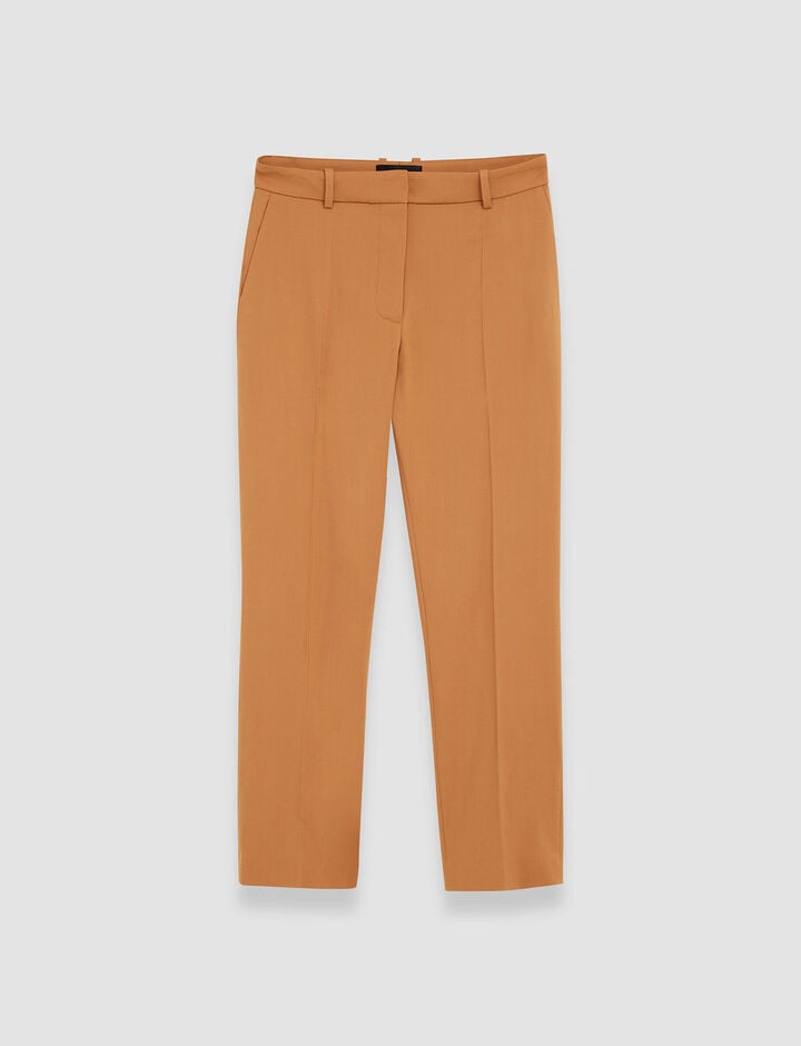 Joseph, Tailoring Wool Stretch Coleman Trousers, in Clay