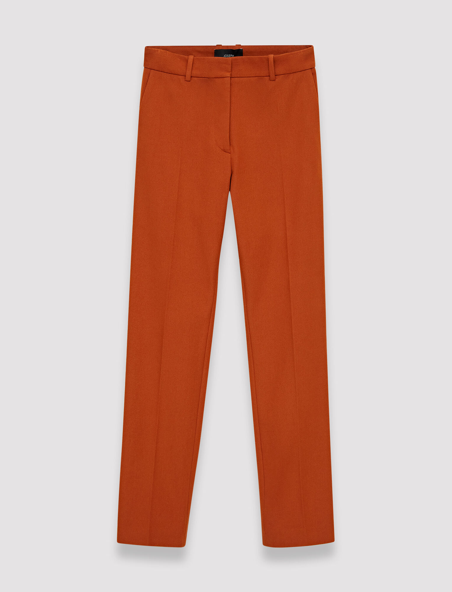 Gabardine Stretch Coleman Trousers in Red