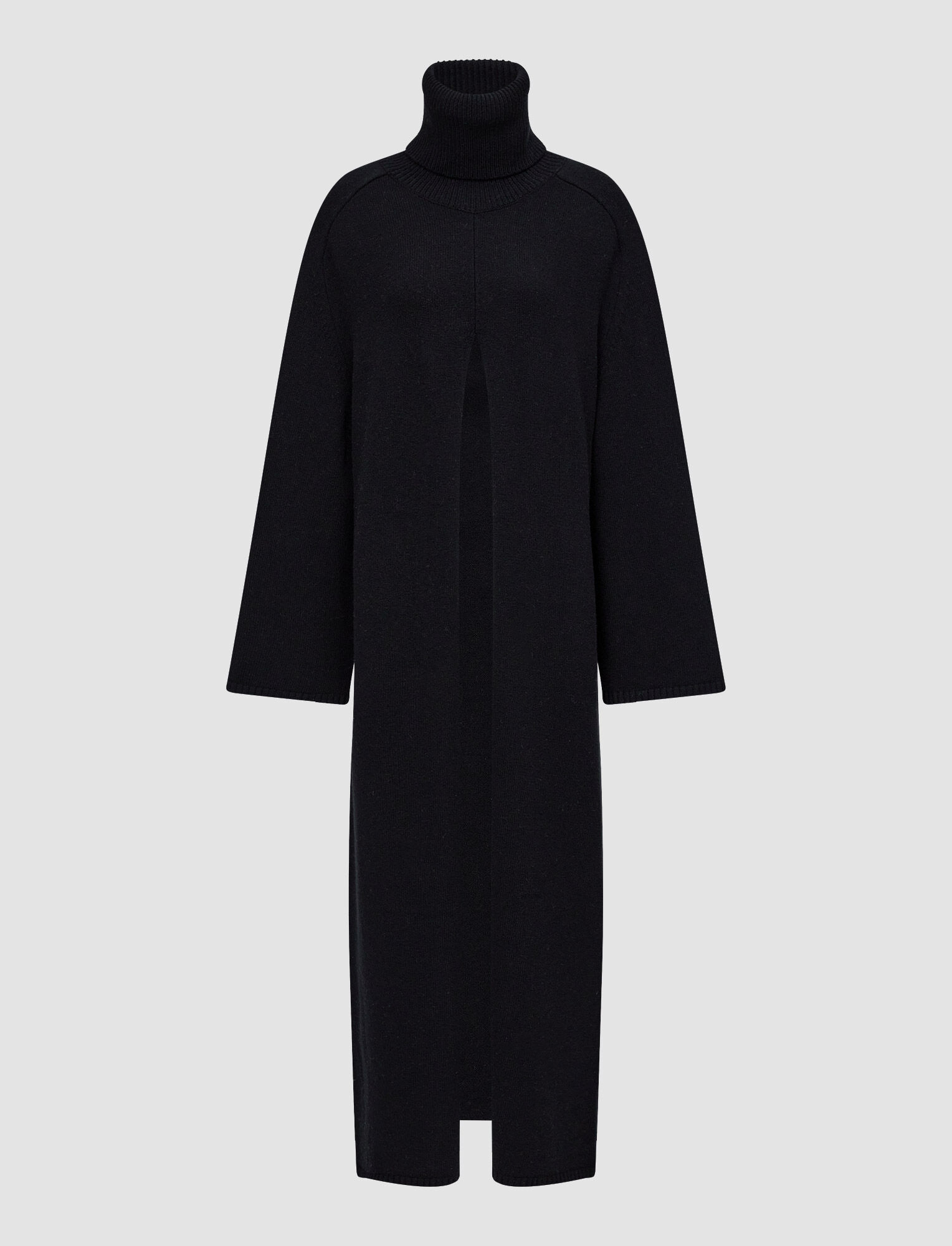 Joseph, Oversize Knit Viviane Dress, in Black
