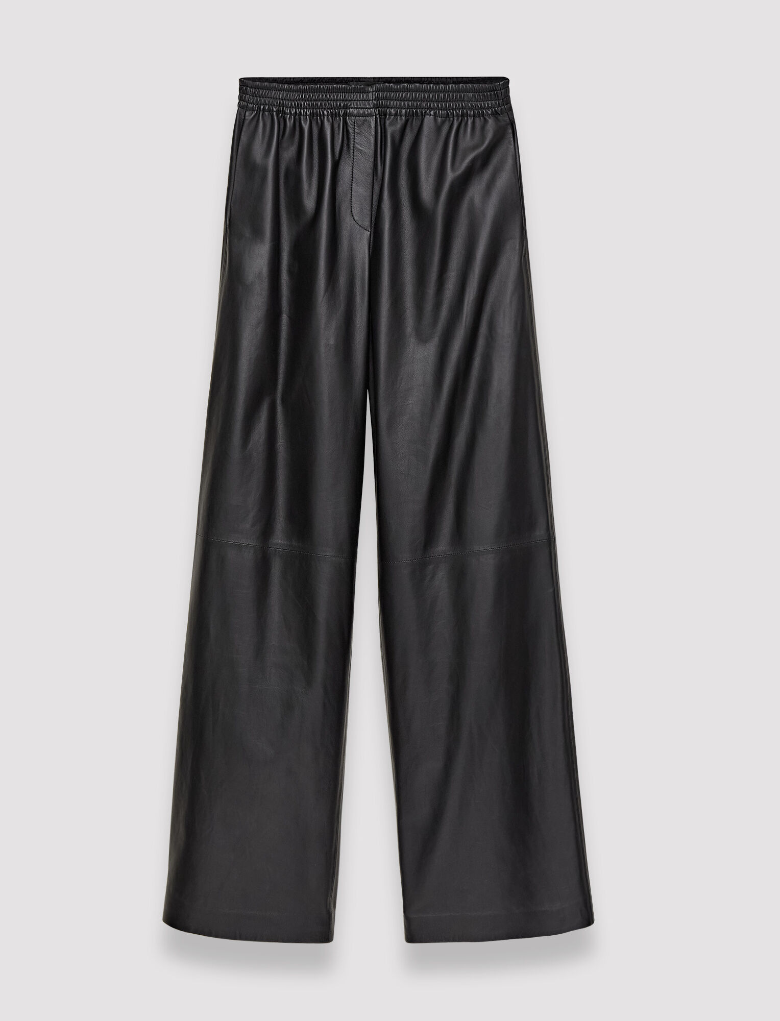 Joseph, Nappa Leather Ashbridge Trousers, in Black