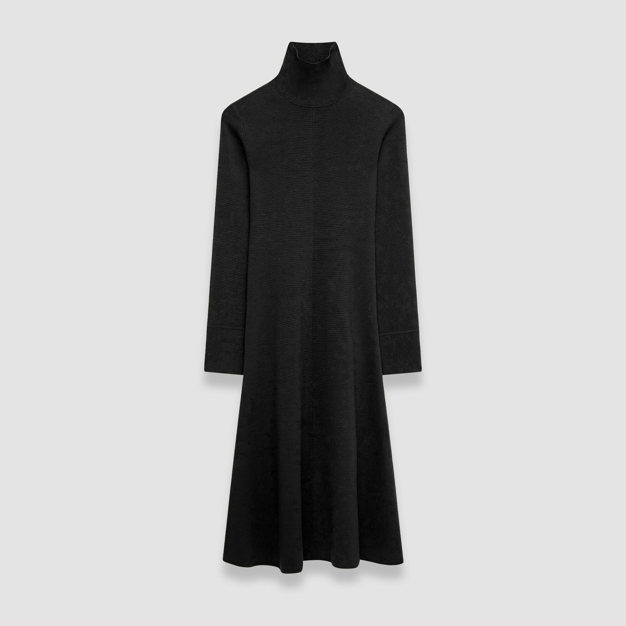 Shop Joseph Silk Stretch Dress In Black