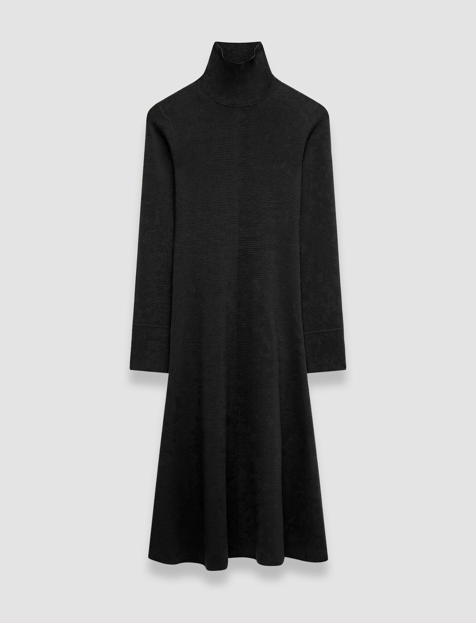 Joseph Silk Stretch Dress In Black