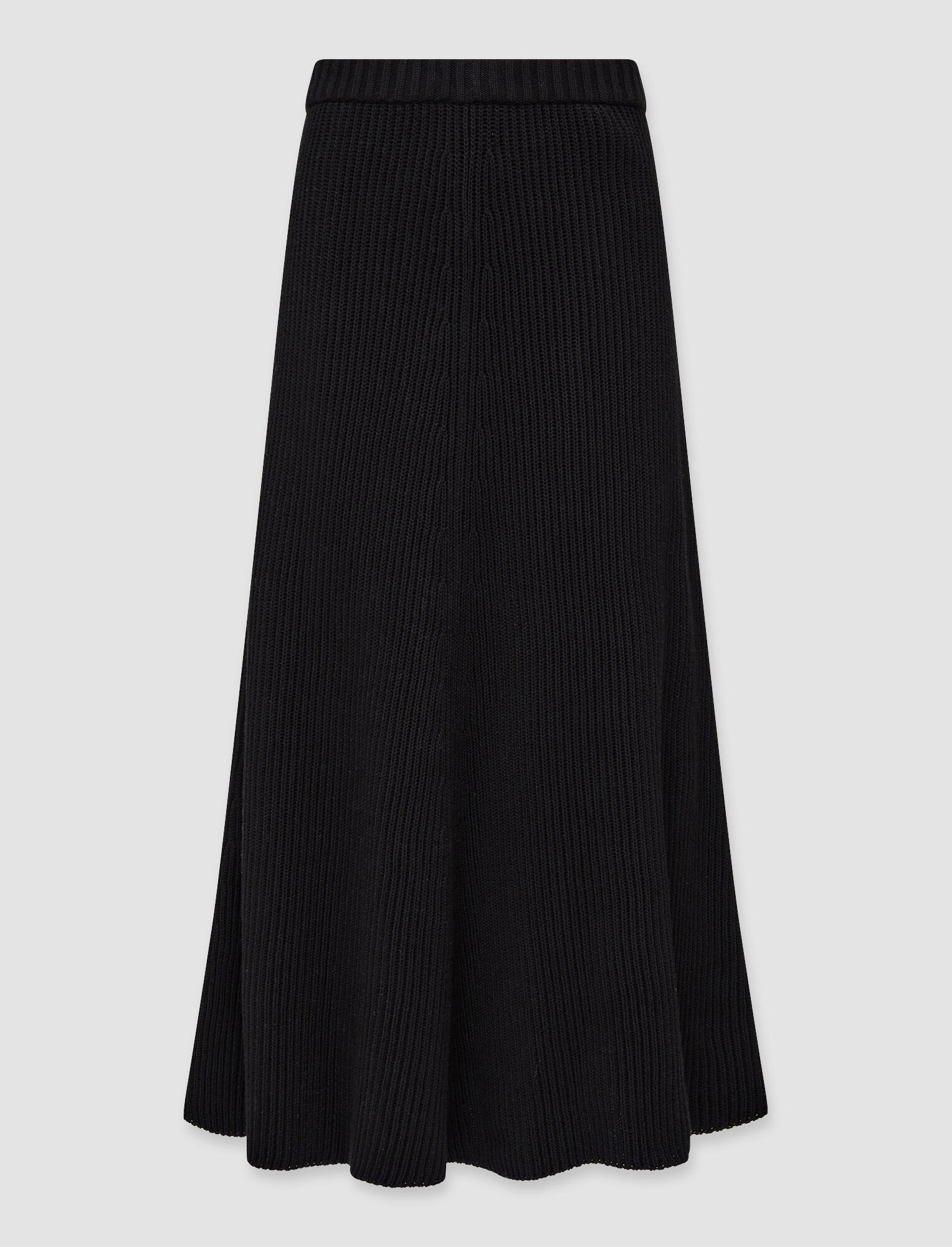 Joseph, Egyptian Cotton Skirt, in Black