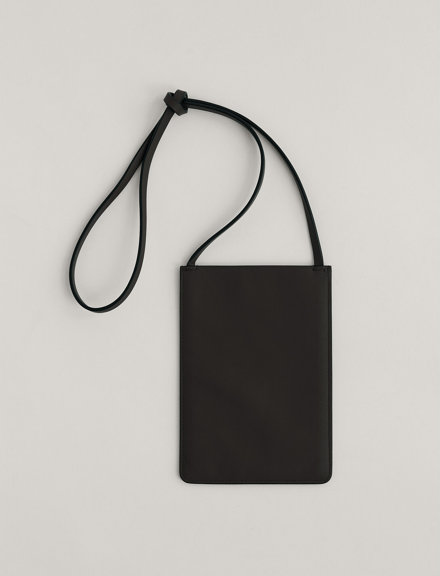 Joseph, Pocket bag-Leather, in BLACK