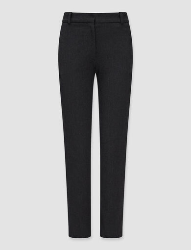 Melange Gabardine Stretch New Eliston Trousers