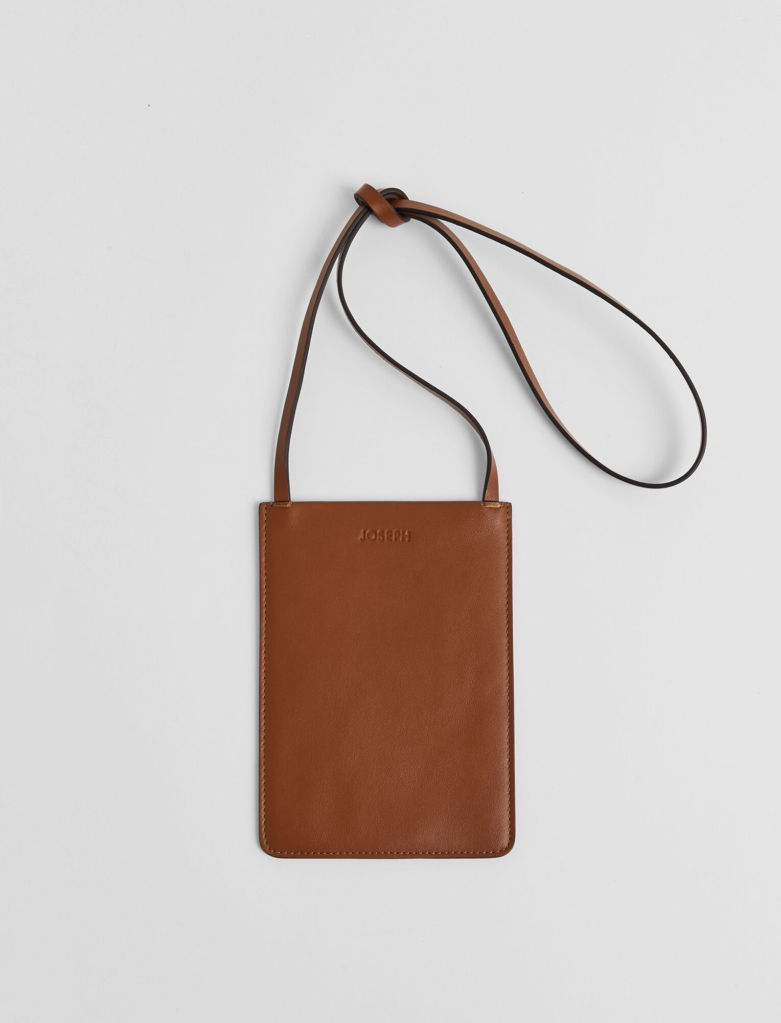 Joseph, Leather Pocket Bag, in Copper