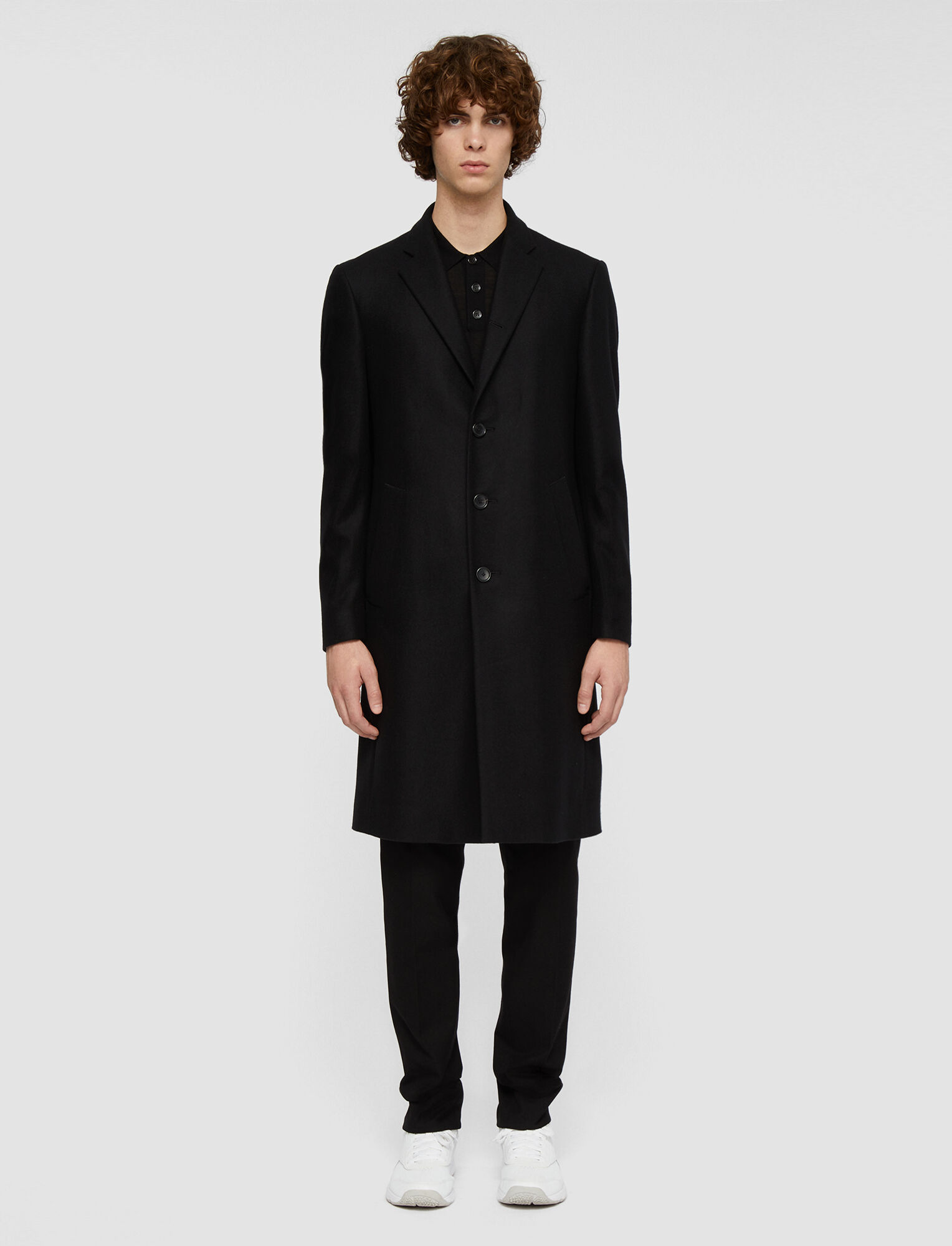 Joseph, Pure Cashmere Coat, in Black