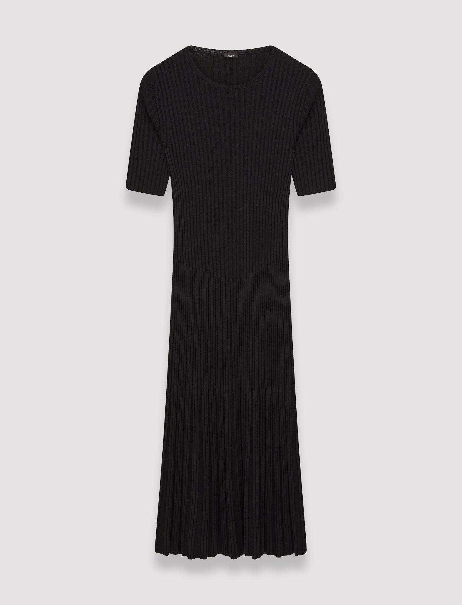 Joseph, Merino Rib Dress, in Black