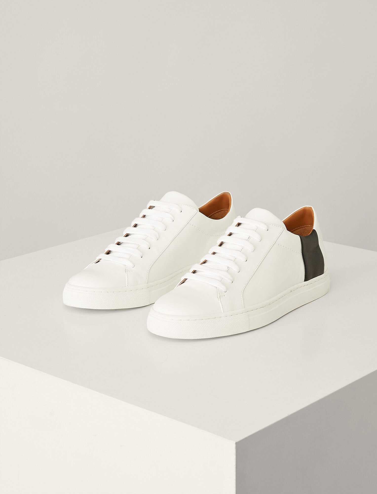 Joseph, Harry Leather Sneaker, in WHITE