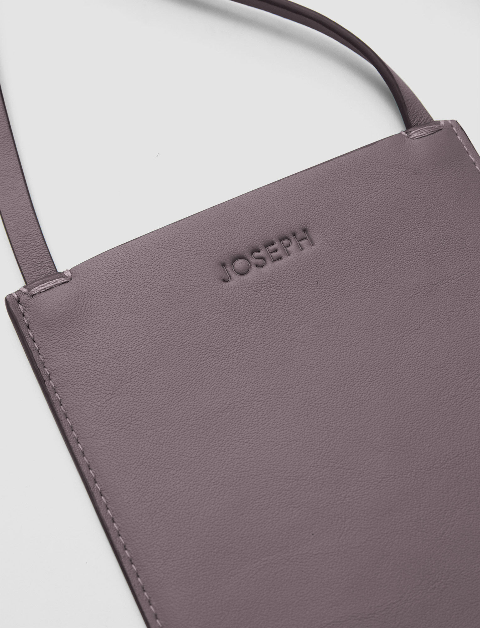 Joseph, Leather Pocket Bag, in Truffle