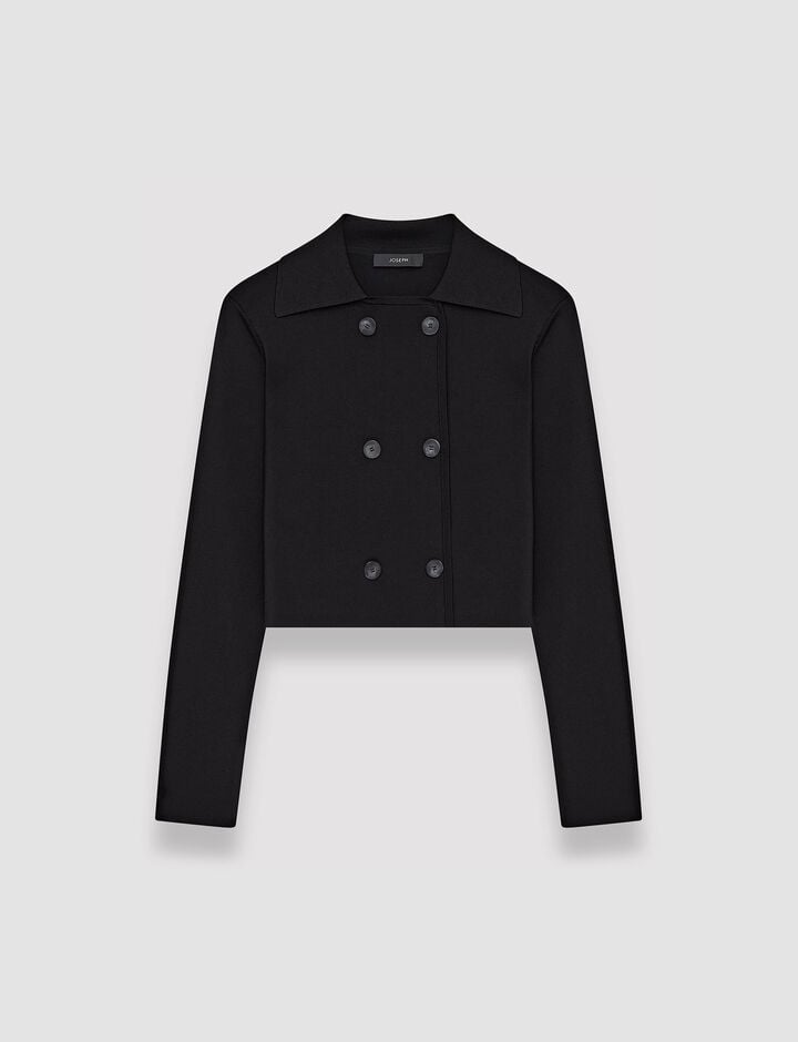 Joseph, Milano Short Jacket, in Black
