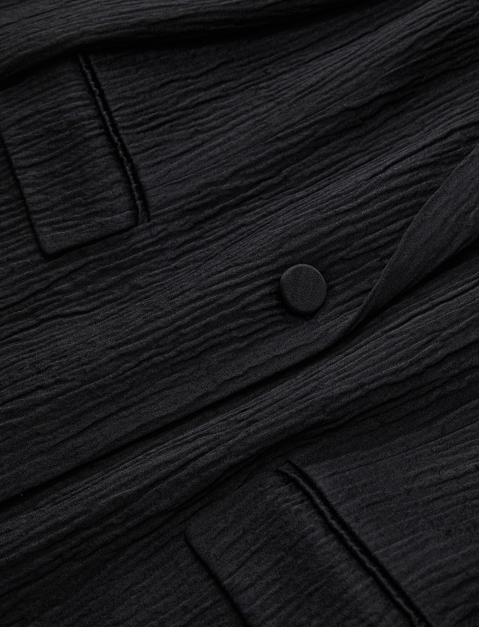 Joseph, Textured Viscose Joaquim Jacket, in Black