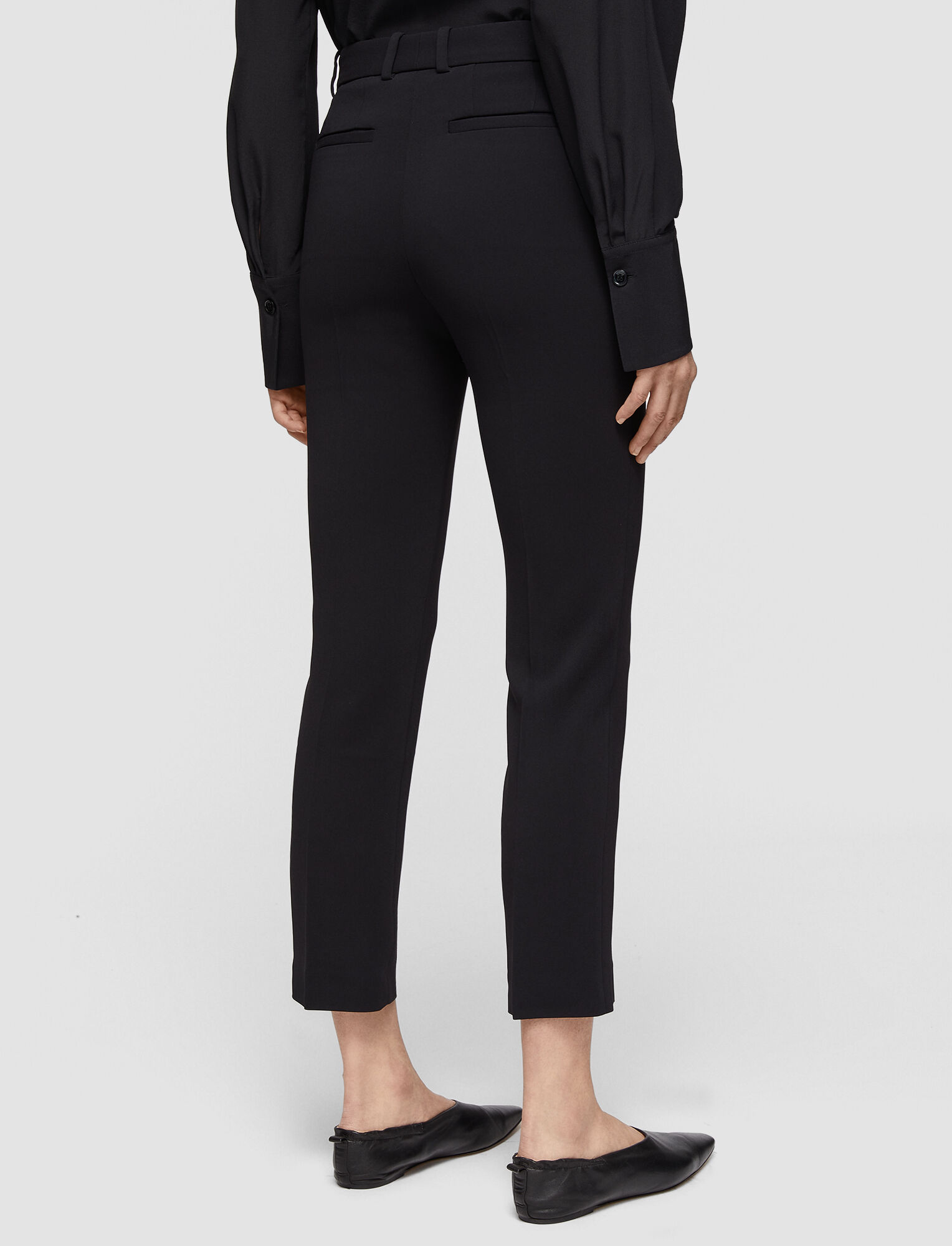 Joseph, Comfort Cady Coleman Trousers, in Black