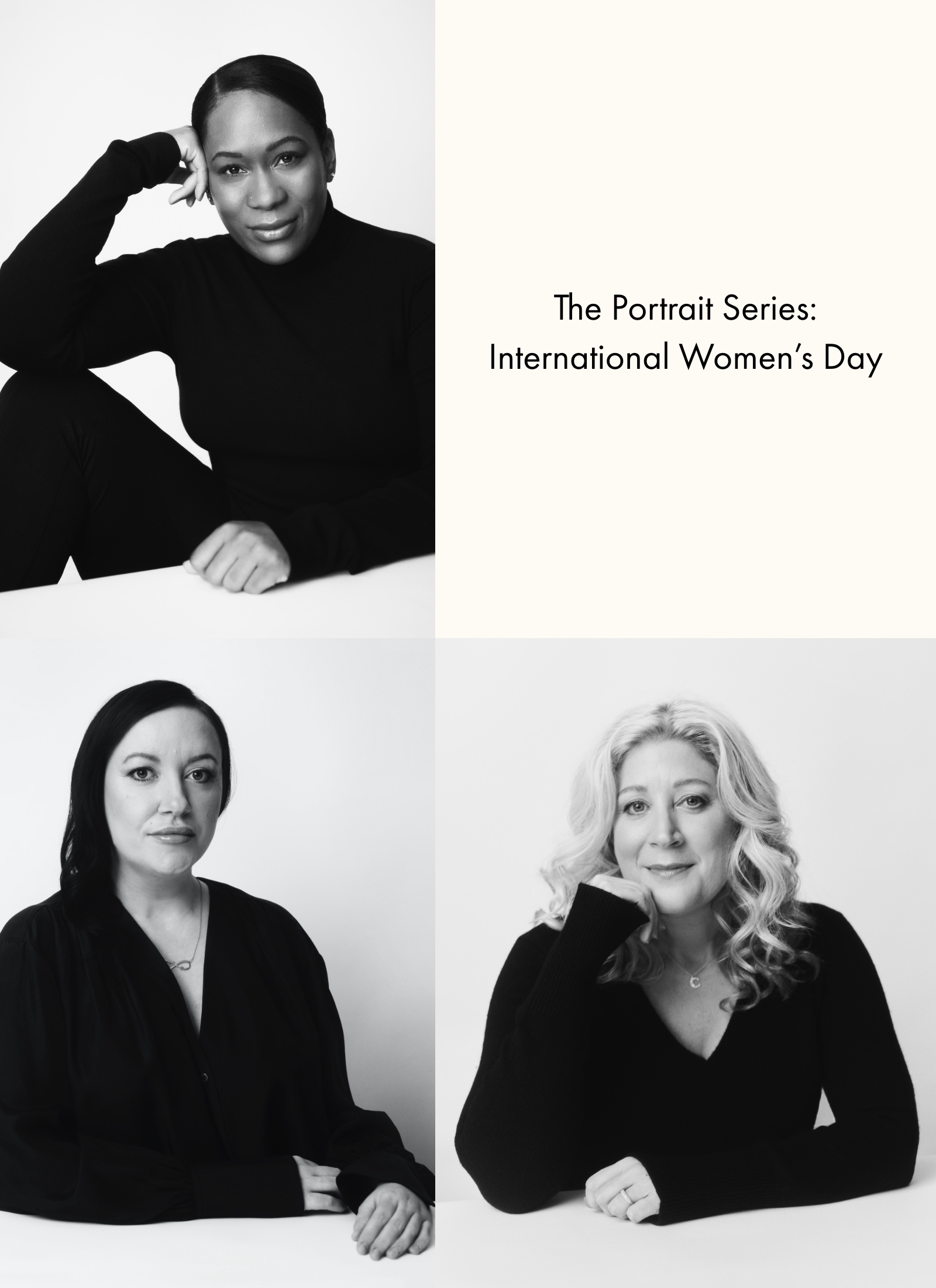 THE PORTRAIT SERIES: INTERNATIONAL WOMEN'S DAY 2021